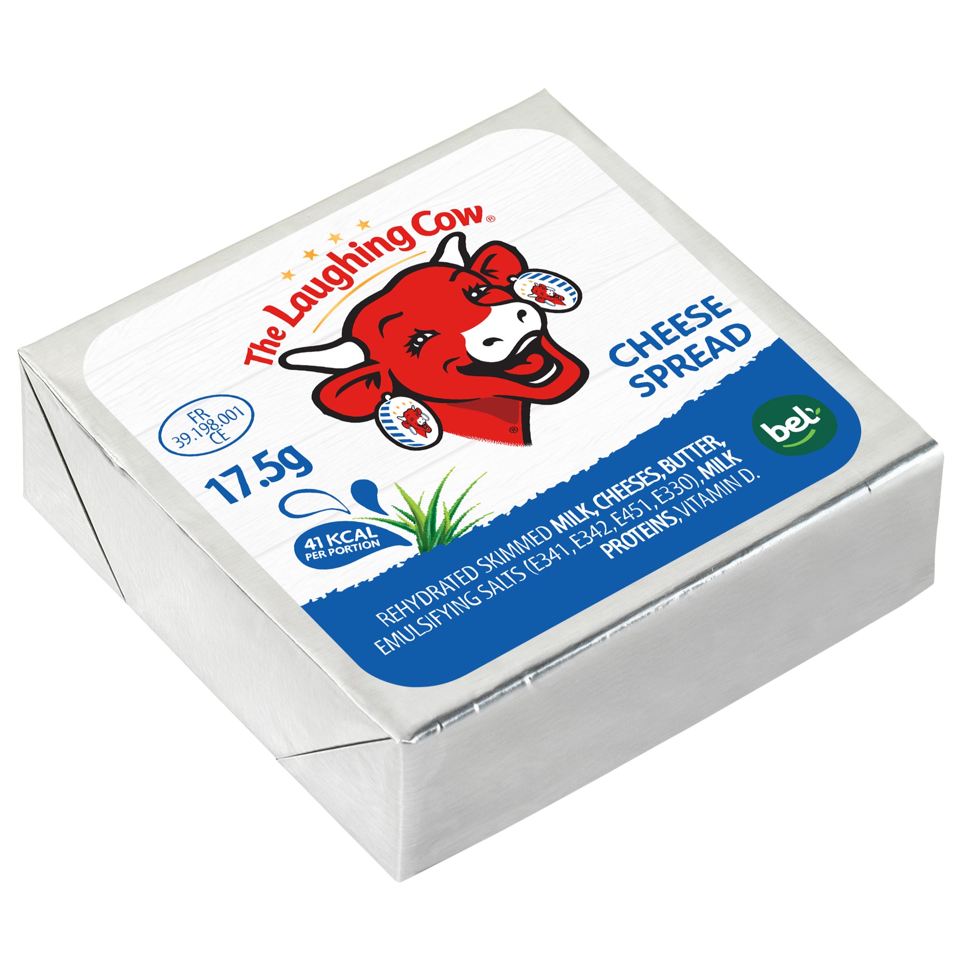 The Laughing Cow Original Cheese Spread Square Angle