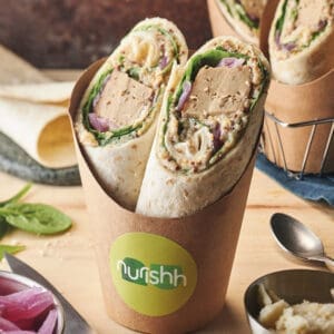 Creamy Tofu Wrap