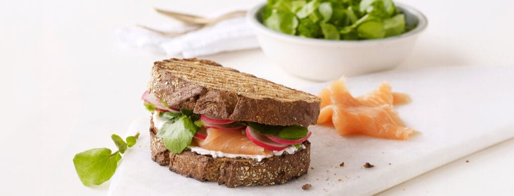 Grilled Boursin croque